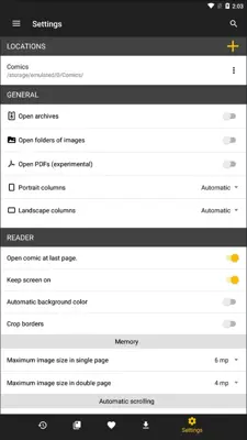 CDisplayEx Comic Reader Lite android App screenshot 2